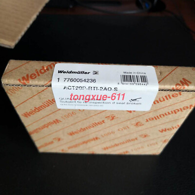 For Weidmuller ACT20P-RTI-2AO-S 7760054236 New Via FedEx or DHL