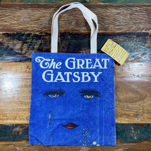 Out Of Print Tote Bag The Great Gatsby Toms Carrying Travel Literature Classics