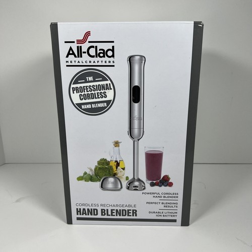 Stainless Steel Nib All Clad Cordless Rechargeable Hand Immersion Blender