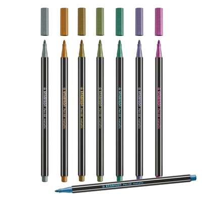 Stabilo Pen 68 Metallic Pink Red