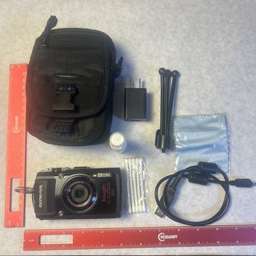 Olympus STYLUS Tough TG-4 16MP Digital Camera Black GPS Wifi