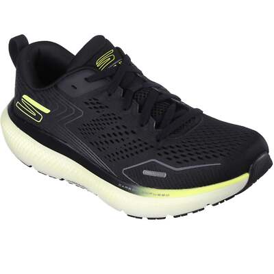 Skechers Men's 246079 Go Run Ride 11 Black White Archfit