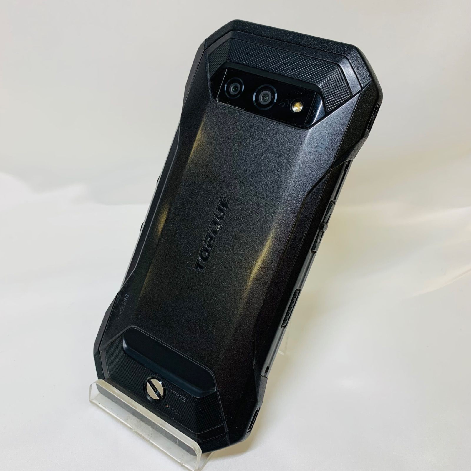 SIMフリー TORQUE 5G 128GB ブラック 211 高耐久スマホ 動作良好 AU