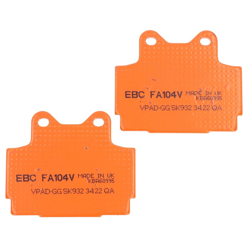 Ebc BremsbelÃ¤Ge Fa104v FÃ¼R Yamaha Tdr Rd Fzs Fzr Srx Xj Xjr 250 350 4000 500 600