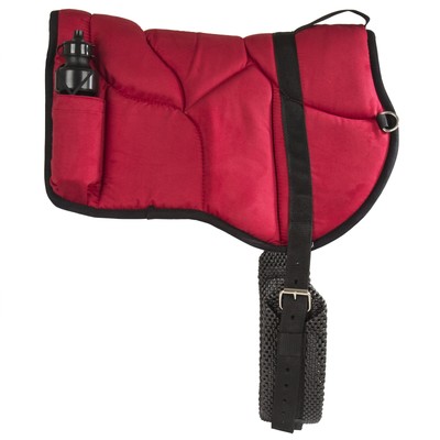 Best Friend Western Style Bareback Saddle Pad Red