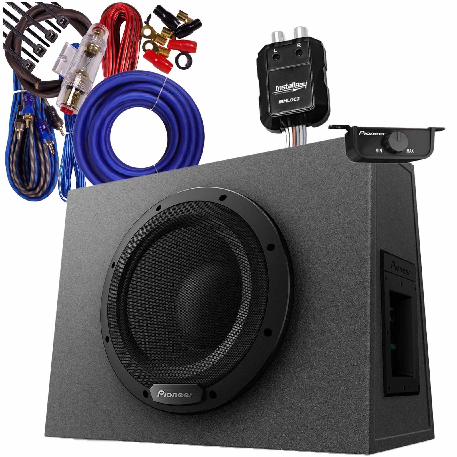 カロッツェリア (パイオニア) 25cm パワードサブウーファー TS-WX1010A