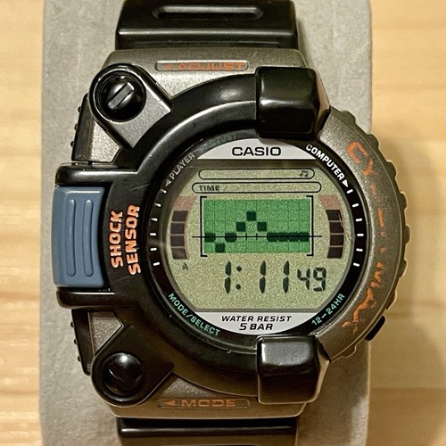 Casio Cyber Max JG-300 Punch Force Game Rare Vintage Rare Casio Cyber Max JG-300 Punch Force Game Rare Vintage Rare
