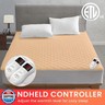 Heated Mattress Pad California King Size, Electric Mattress Pad Cover w/Dual Control 8 Heating Settings, Bed Warmer w/ 4 Auto Shut Off Settings, UL Certified, Deep Pocket, Machine Washable, White