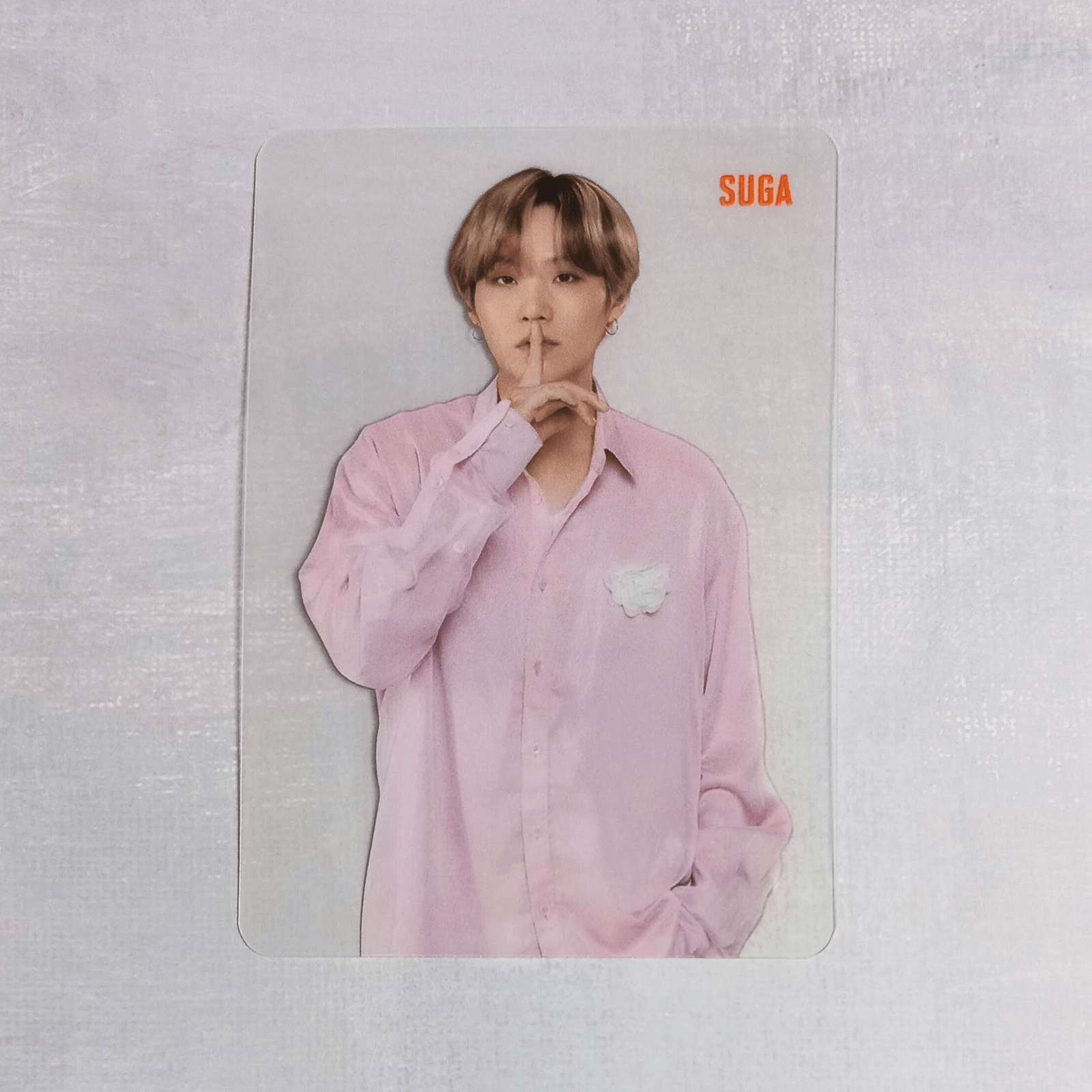 BTS Festa 2018 2020 Mood Light Official Photo Card - Suga Yoongi