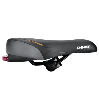 Comfortable Men Women Bike Seat - DAWAY C66 Foam Padded Leather Road Mountain...