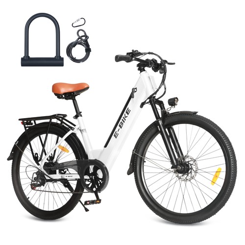 2025 E-Bike 26'' Electric Bike for Adults 750W Motor City