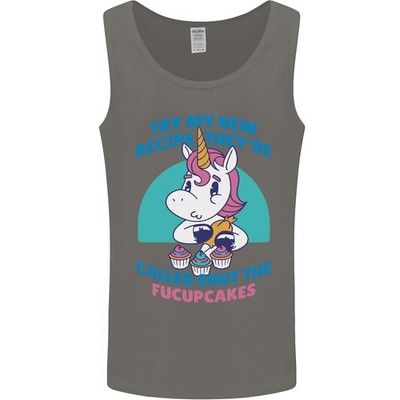 Cierra Los Malditos Cupcakes Divertidos Ofensivos De Unicornio Para Hombre