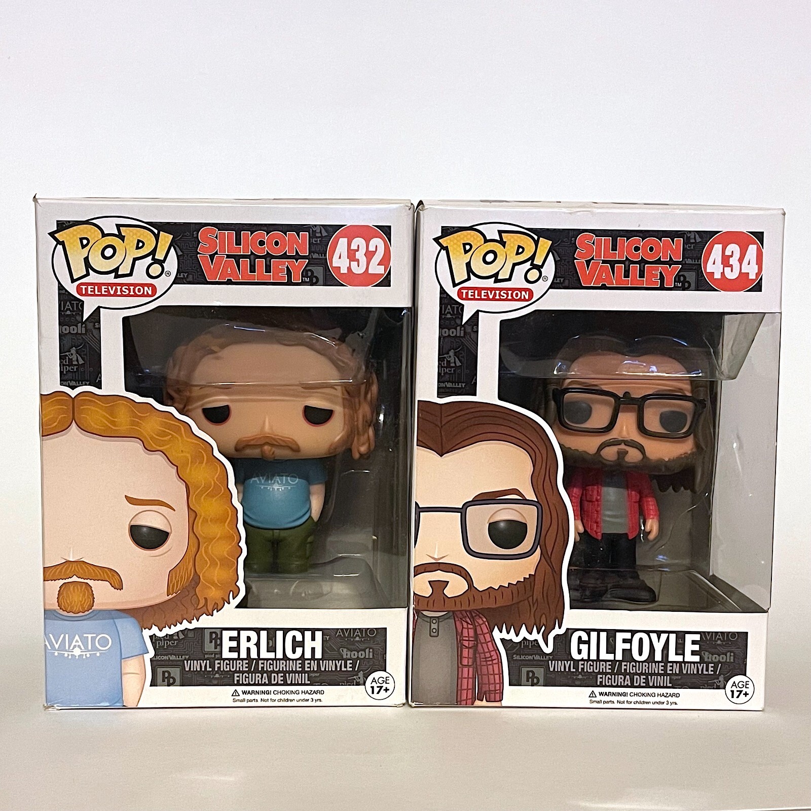 Funko Pop シリコンバレー アーリック Funko Pop! TV Set of 2 Silicon Valley – Erlich #432
