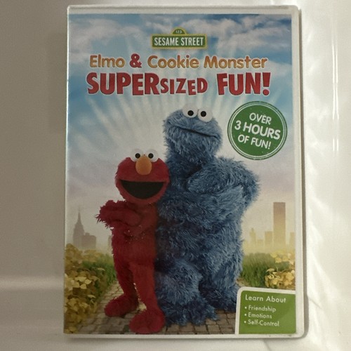 Sesame Street: Elmo & Cookie Monster SUPERsized Fun! DVD