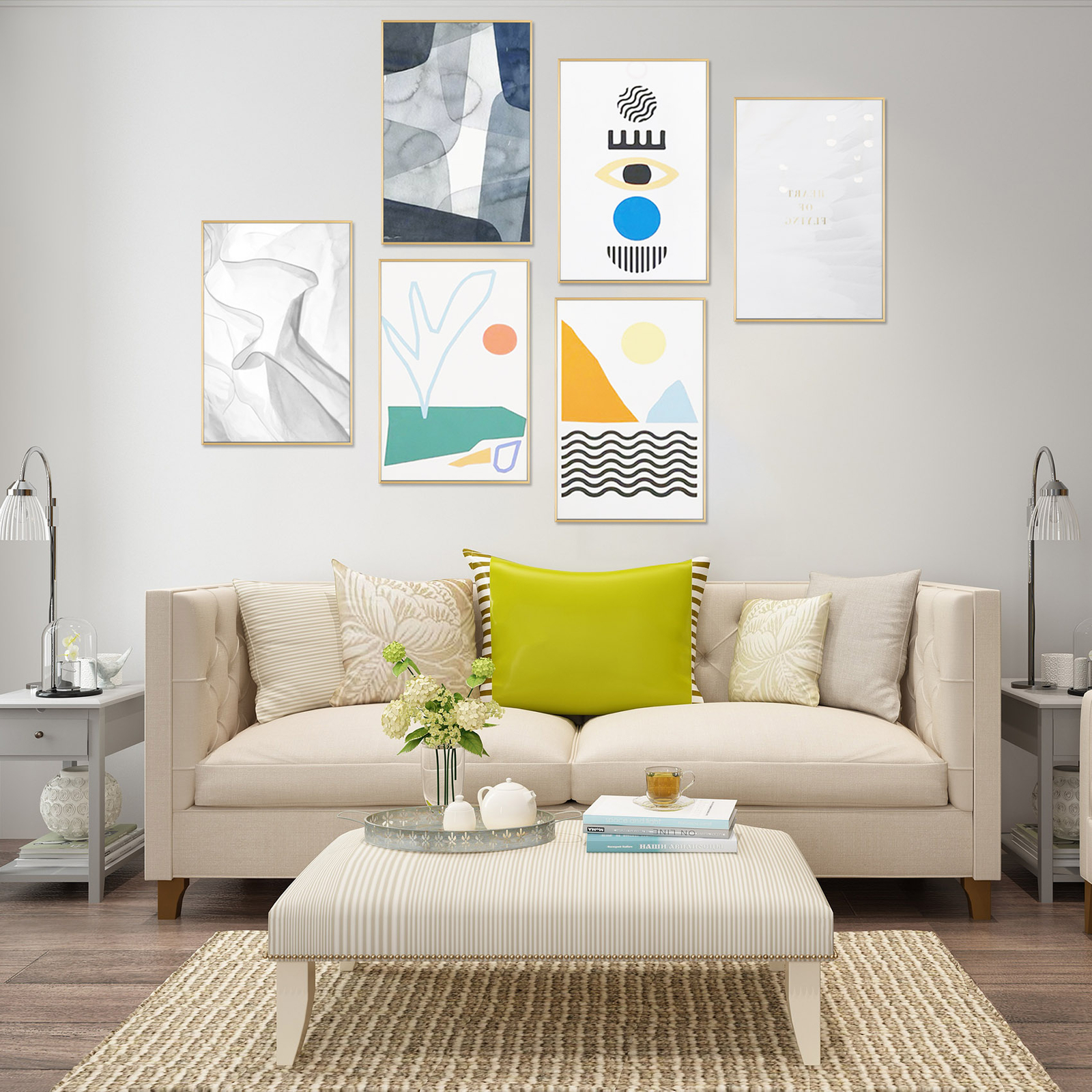 3 Pack 24x36 Aluminum Gold Photo Frame Plexi-Glass Metal Wall Poster Collection - Picture 7 of 7