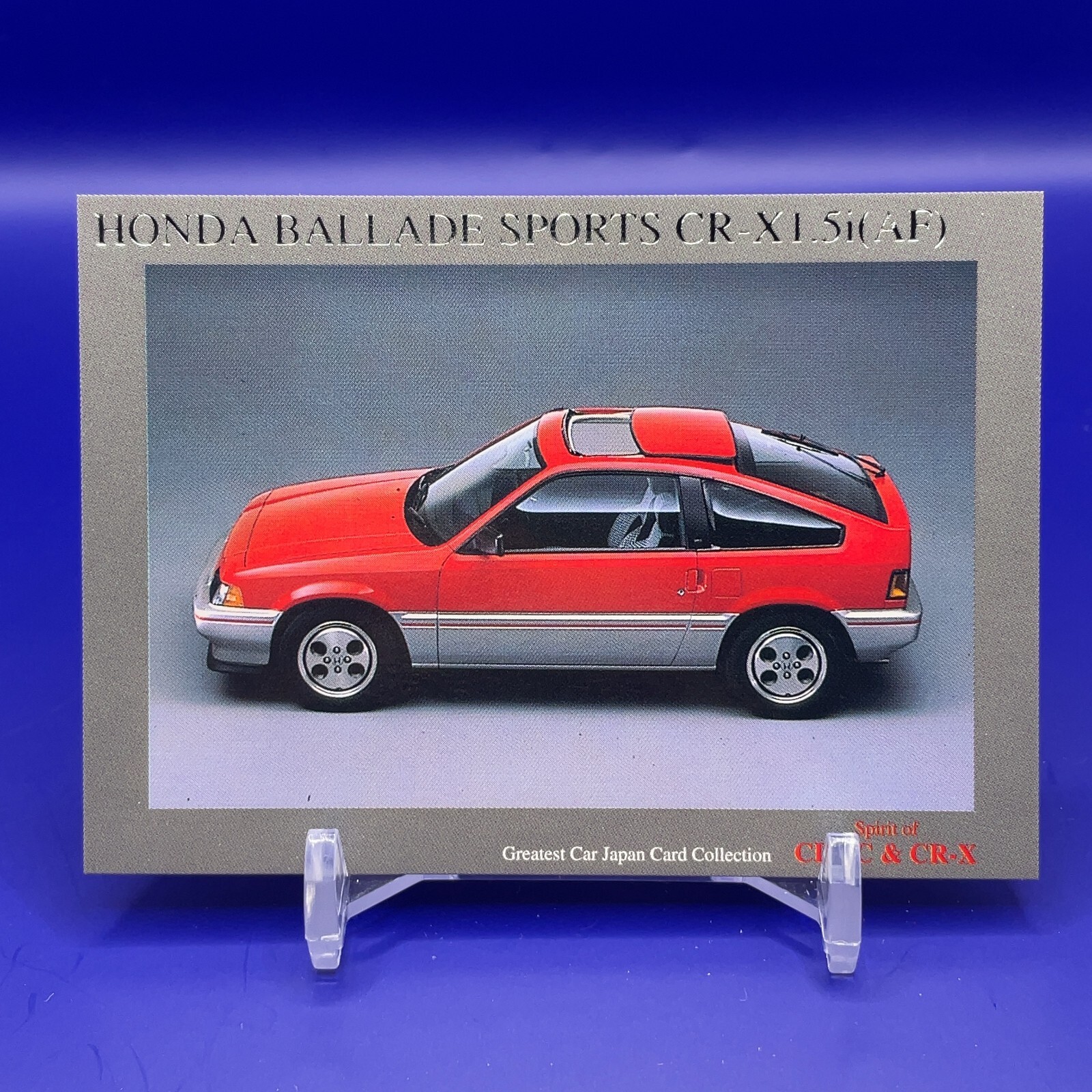 Honda CR-X & BALLADE SPORTS CR-X Si セット 1/18 AUTOart Honda Ballade Sports CR-X CRX Si (Black
