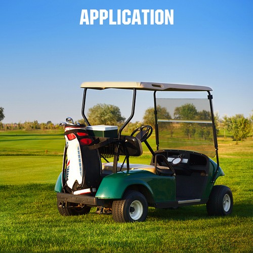 ECO-WORTHY 12A Boost MPPT Solar Charge Controller for 48V/60V/72V Golf Cart