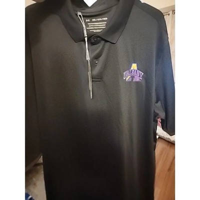Under Armour University Of Albany Performance Polo 2xl NWT Excellent CR6 Golf
