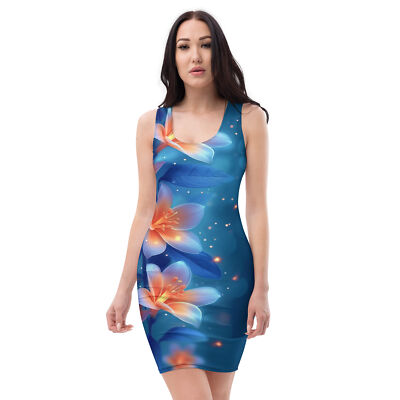 MJLNY - Radiant Bloom Bodycon Dress