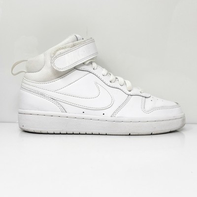 

Белые баскетбольные кроссовки Nike Boys Court Borough Mid 2 CD7782-100, размер 4Y, Белый, Court Borough Mid 2