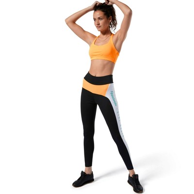 

Женские леггинсы Reebok Gigi Hadid Black Color Block Active Wear DY9378, Черный