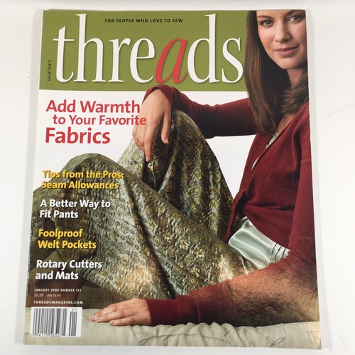Lot of (4) Taunton’s Threads Magazines 2006 Jan Mar Jul Nov 122 123 125 127