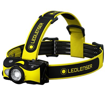 , iH9R High Power LED Professional Headlamp, Rechargeable or AA Alkaline Batt...