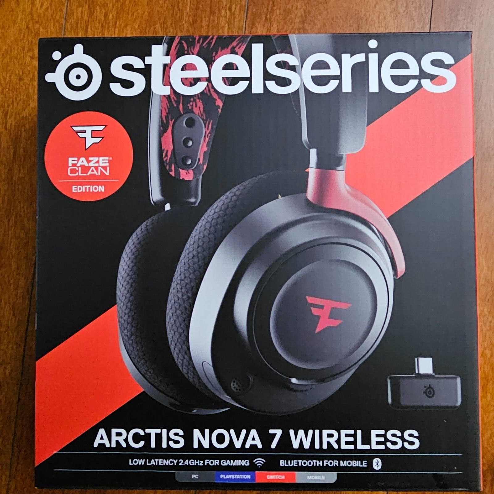 New SteelSeries Arctis Nova 7 Wireless Headset FaZe Clan