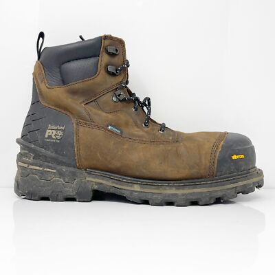 

Коричневые непромокаемые рабочие ботинки Timberland Pro Mens Boondock HD 6 A29RK размер 13 M, Коричневый, Boondock HD