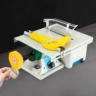 Mini Table Saw Jewelry Making Polisher Grinder Sander Buffing Bench Saw 750W 