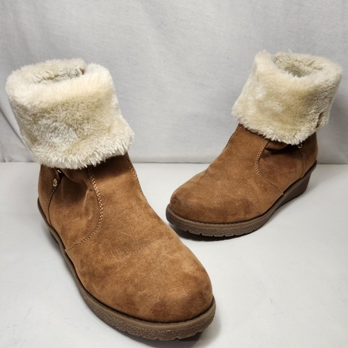 Size 5 Wendy Faux Fur Lining Trim Zip Up