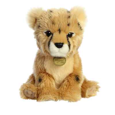 Aurora - Small Gold Miyoni - 9'' Cheetah Cub - Adorable Stuffed Animal