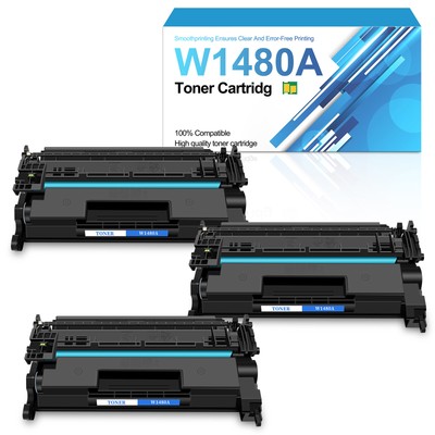 3PK 148A W1480A Toner Cartridge Fit for HP MFP 4101fdw 4101fdn WITH CHIP