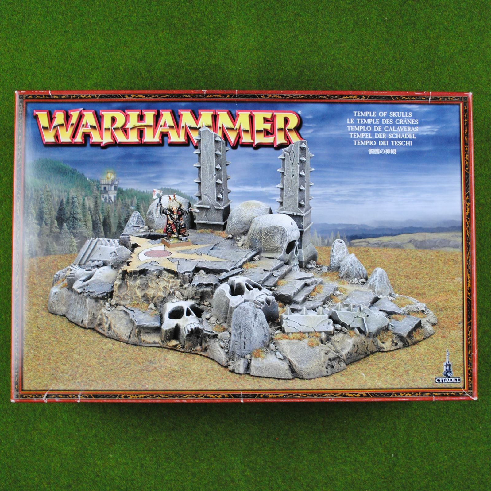 [未組立て]Terrain Warhammer THE OLD WORLD 4個 Terrain: Warhammer Old World: Watchtower Of The Empire