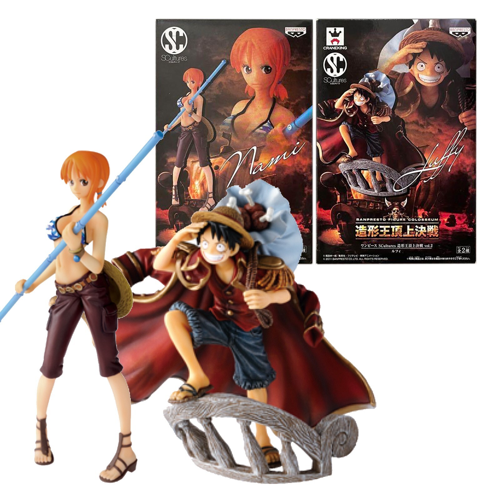 BANPRESTO ONE PIECE SCultures Zoukei King Summit Battle