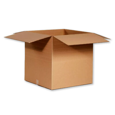14 x 14 x 6'' Multi-Depth Corrugated Boxes, Brown 25 Boxes ECT-32