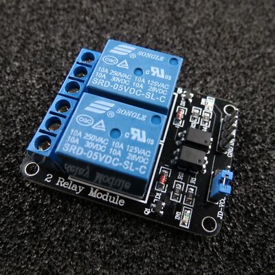 Relais 5V 230V Relaiskarte Relaisplatine Arduino 2 Kanal  Karte Modul Relay 10A