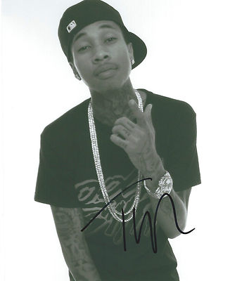 YMCMB Rack City TYGA Signed Autographed 8x10 Photo! YOUNG MONEY! Careless World!