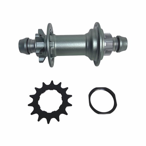 RHR Single Speed SS MTB BMX Dirt Jumper 6-Bolt Disc 135mm Rear Hub 6 Pawl GREY