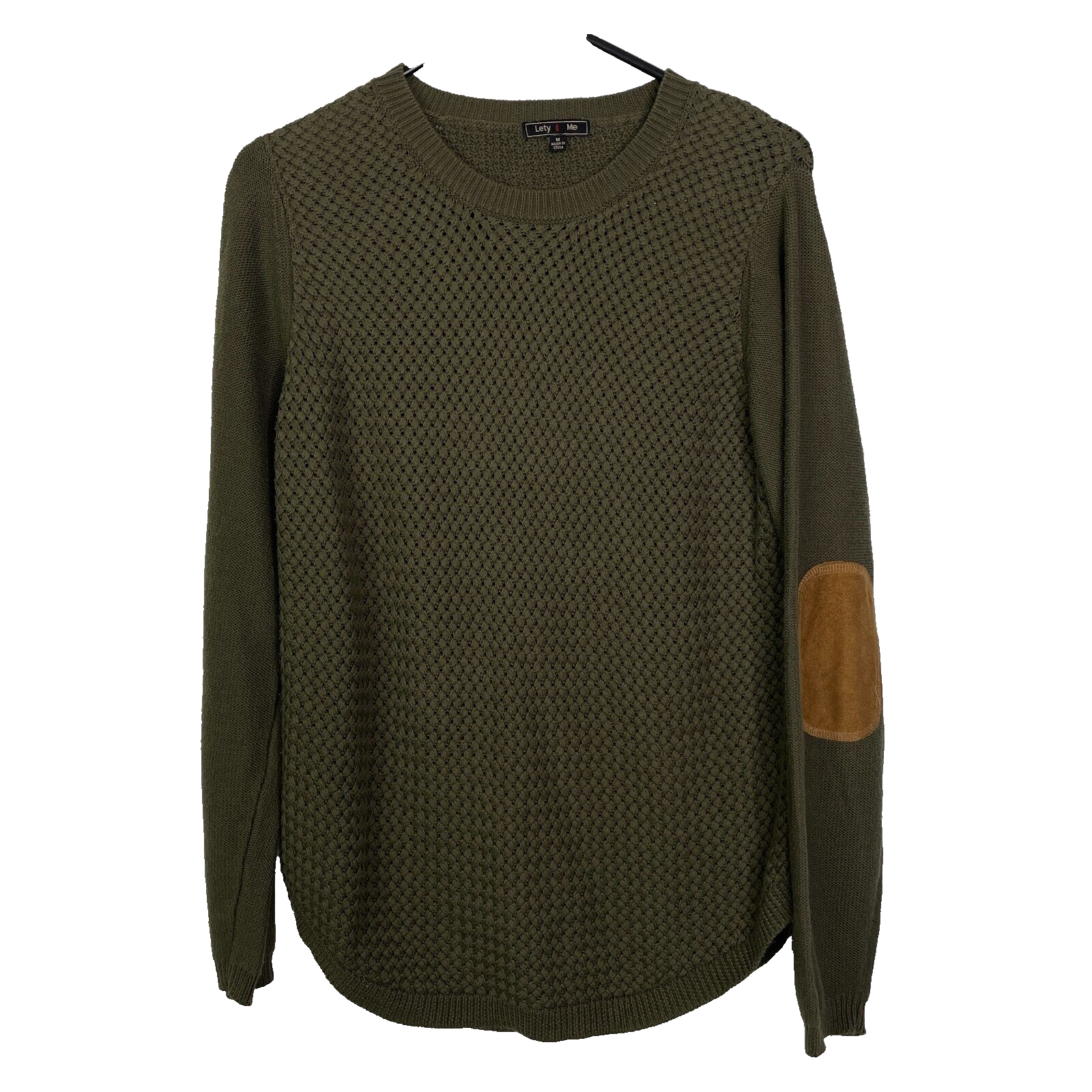 Lety & me josey elbow patch pullover hotsell
