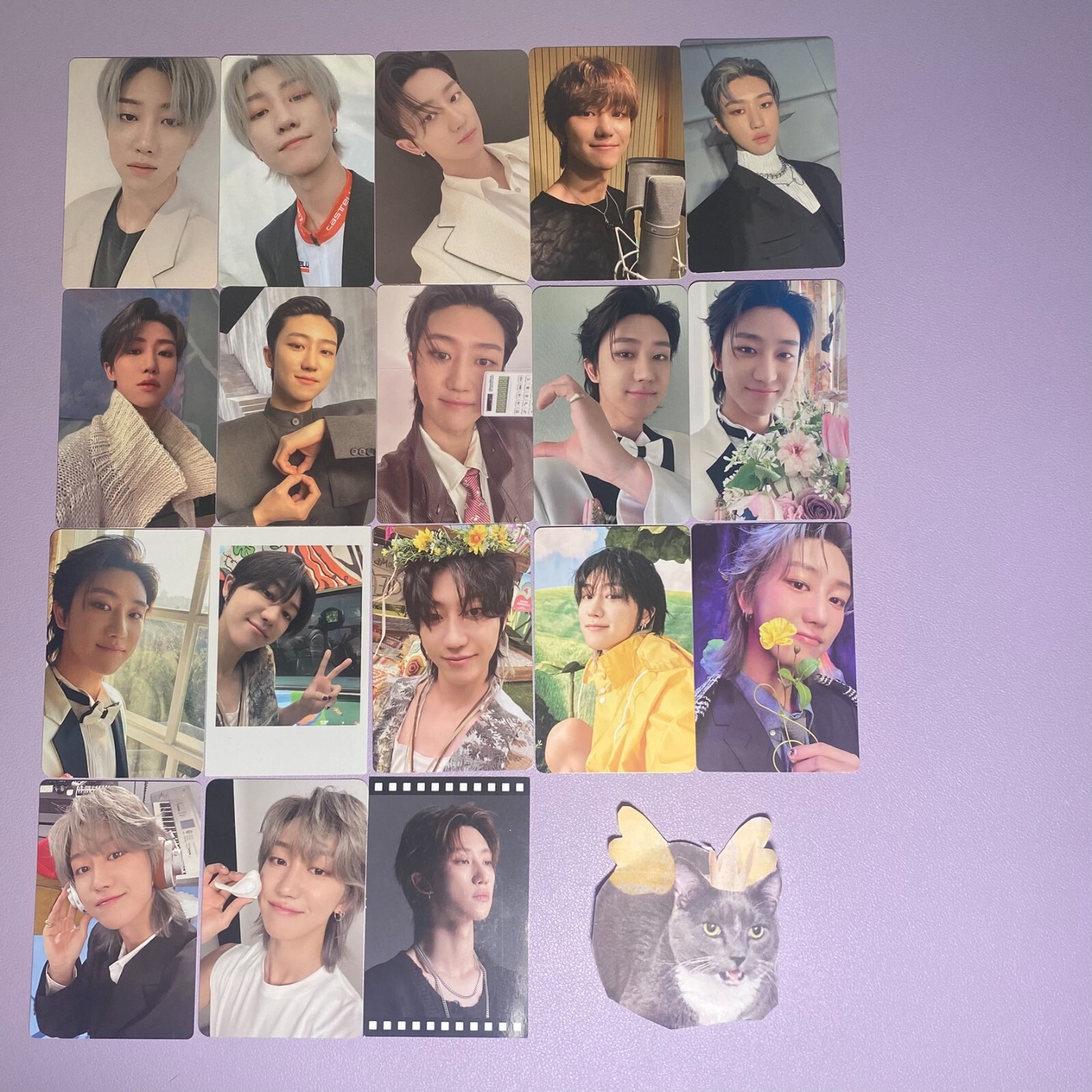 タレントカード SEVENTEEN THE8 boys wish SEVENTEEN 2016 Boys Wish Encore Concert Photocard Set B C