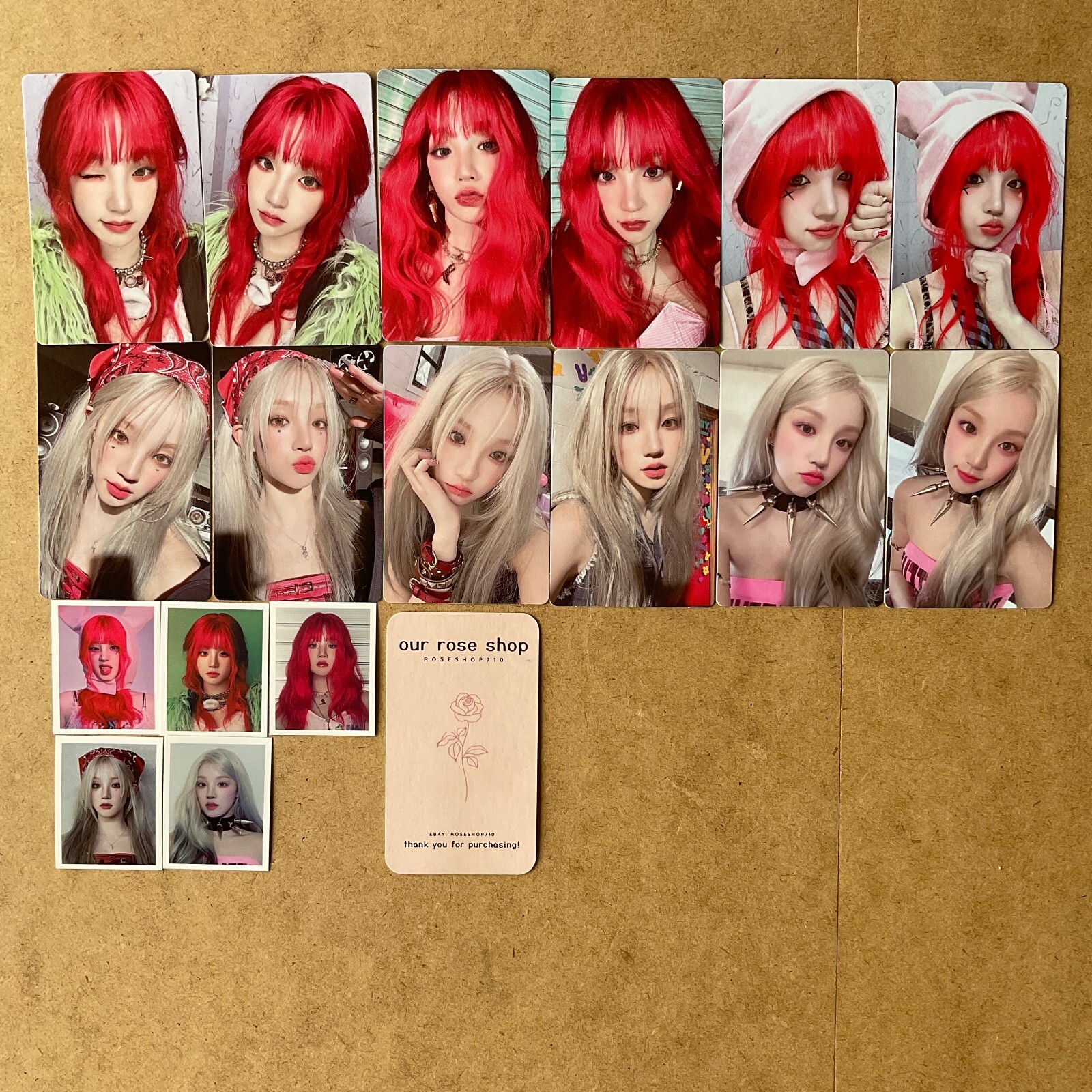 i-dle MONO韓国限定サノク入場トレカ ウギ(lucky card付き) i-dle ウギ