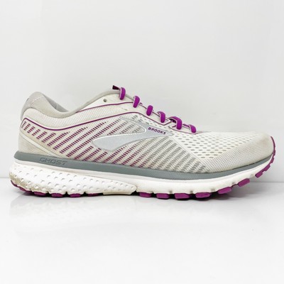 

Мужские кроссовки Brooks Ghost 12 1203051D186 белые кроссовки размер 9 D, Белый, Ghost 12