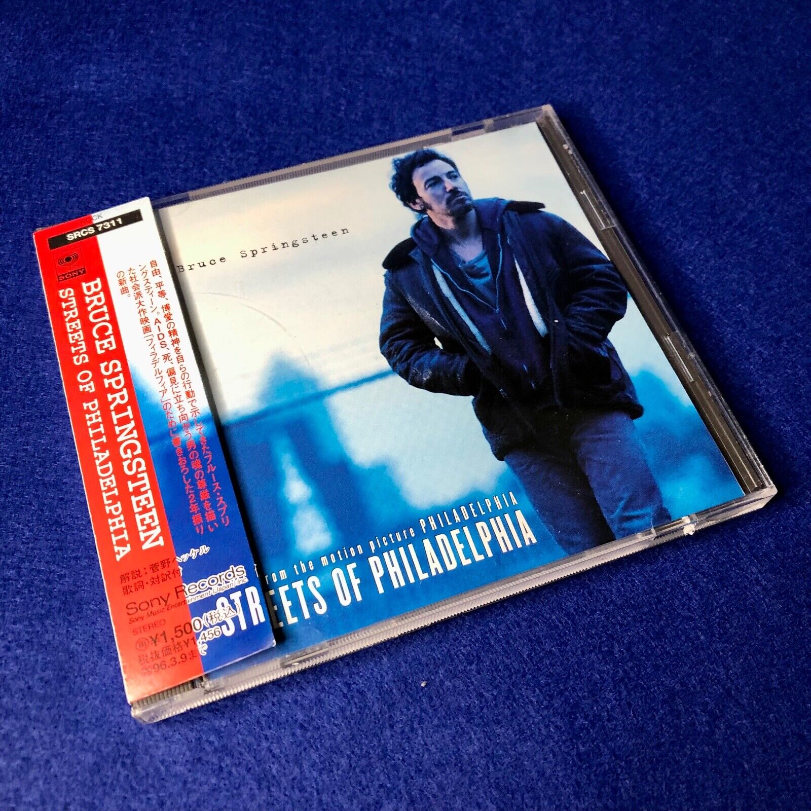 Bruce Springsteen – Streets Of Philadelphia Japan CD Bruce Springsteen – Streets Of Philadelphia Japan CD