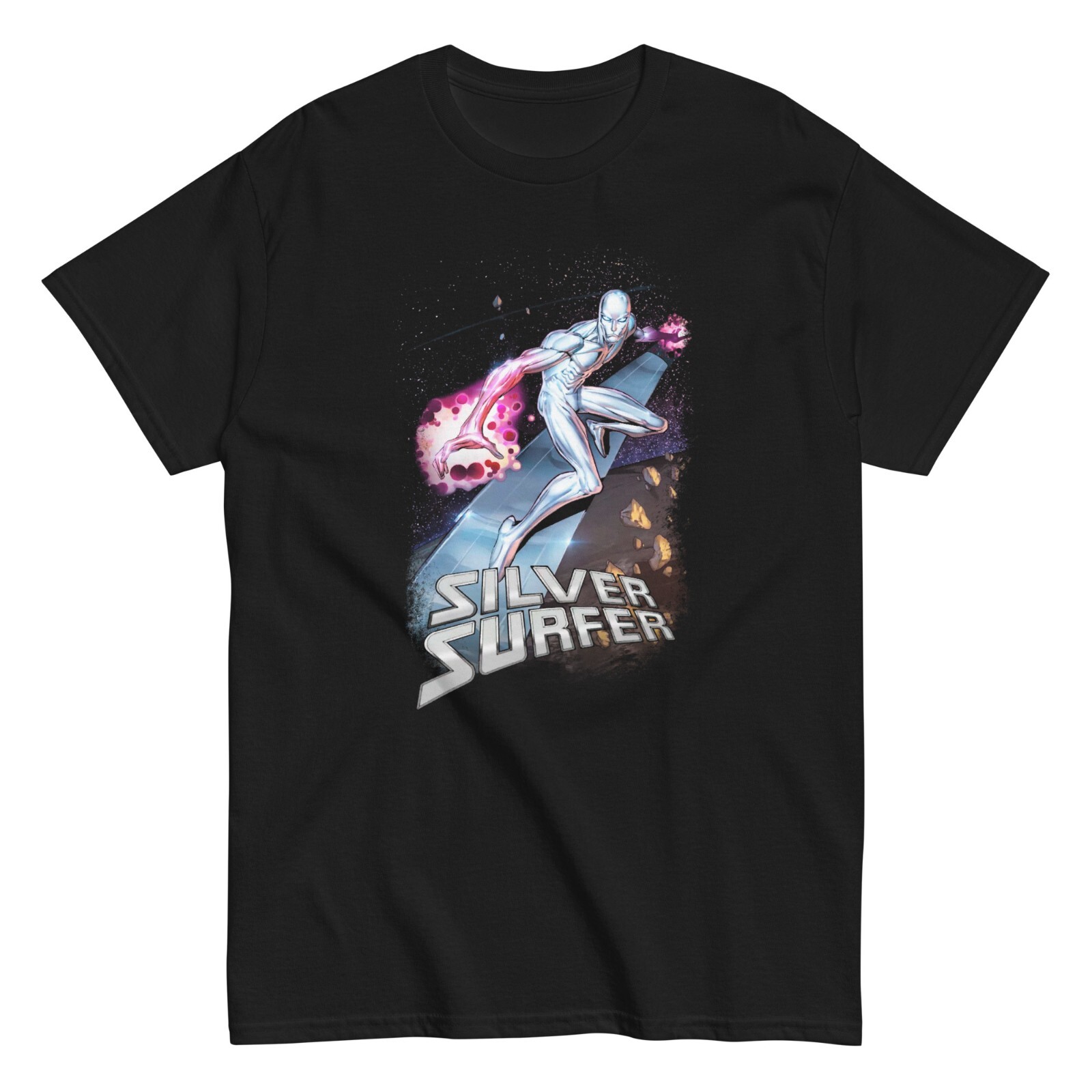 silver surfer Tシャツ 80s marvel Vintage 1988 Marvel Silver Surfer shirt sz L | eBay