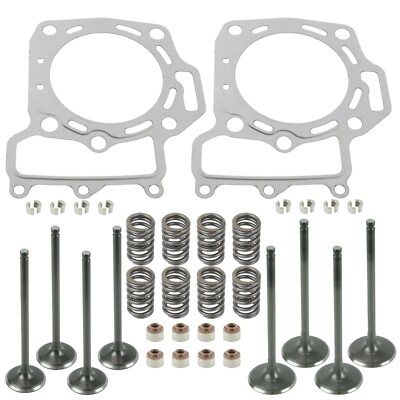 Cylinder Intake Exhaust Valve Gasket Kit for Kawasaki Teryx 750 KRF750 2008-13