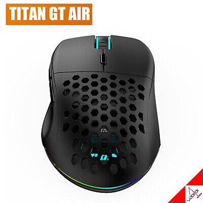 Xenics Titan GT AIR Wireless Professional Gaming Mouse 26000DPI PAW3395 - Black