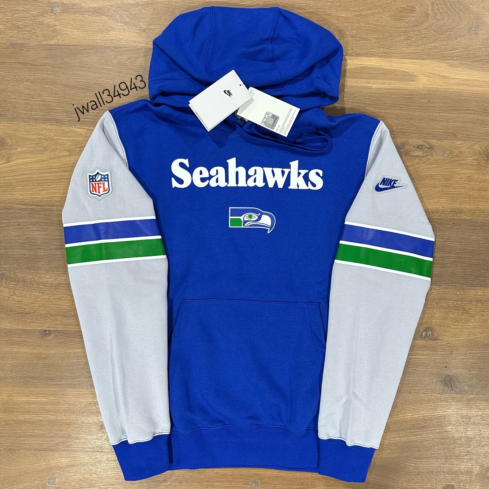 AUTHENTIC Nike Seattle Seahawks Men's Throwback Sideline
