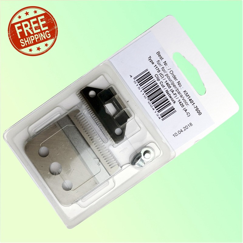 Jeu De Lames De Rechange Pour Tondeuse Moser Wahl Ermila - Compatible Modèles 1170 1400 1420 - Kit Couteau 1400-0500