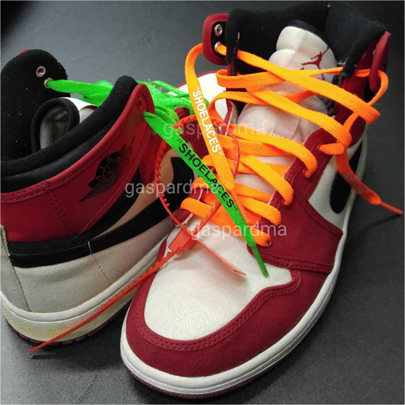 off white jordan shoelaces